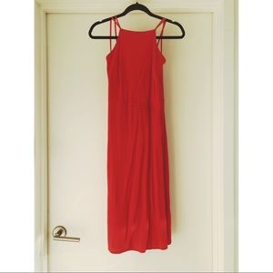 NEW WITHOUT TAGS Reformation strappy red dress